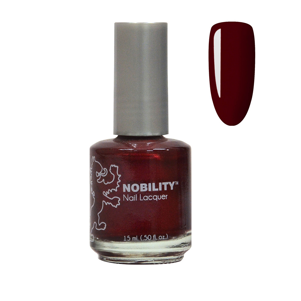Nobility Nail Polish Shine & Last Lacquer 15ml nail paint Red Edge NBNL14