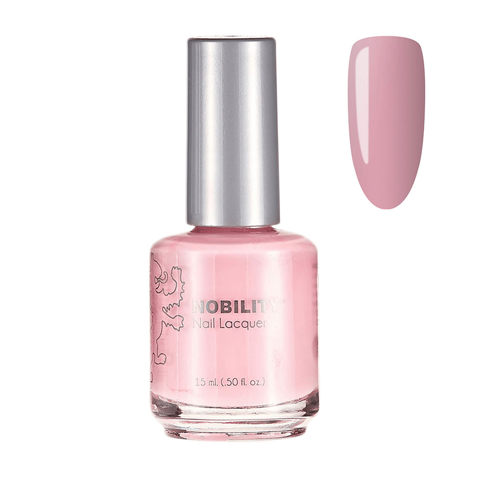 Nobility Nail Polish Shine & Last Lacquer 15ml nail paint Tickled Pink NBNL150