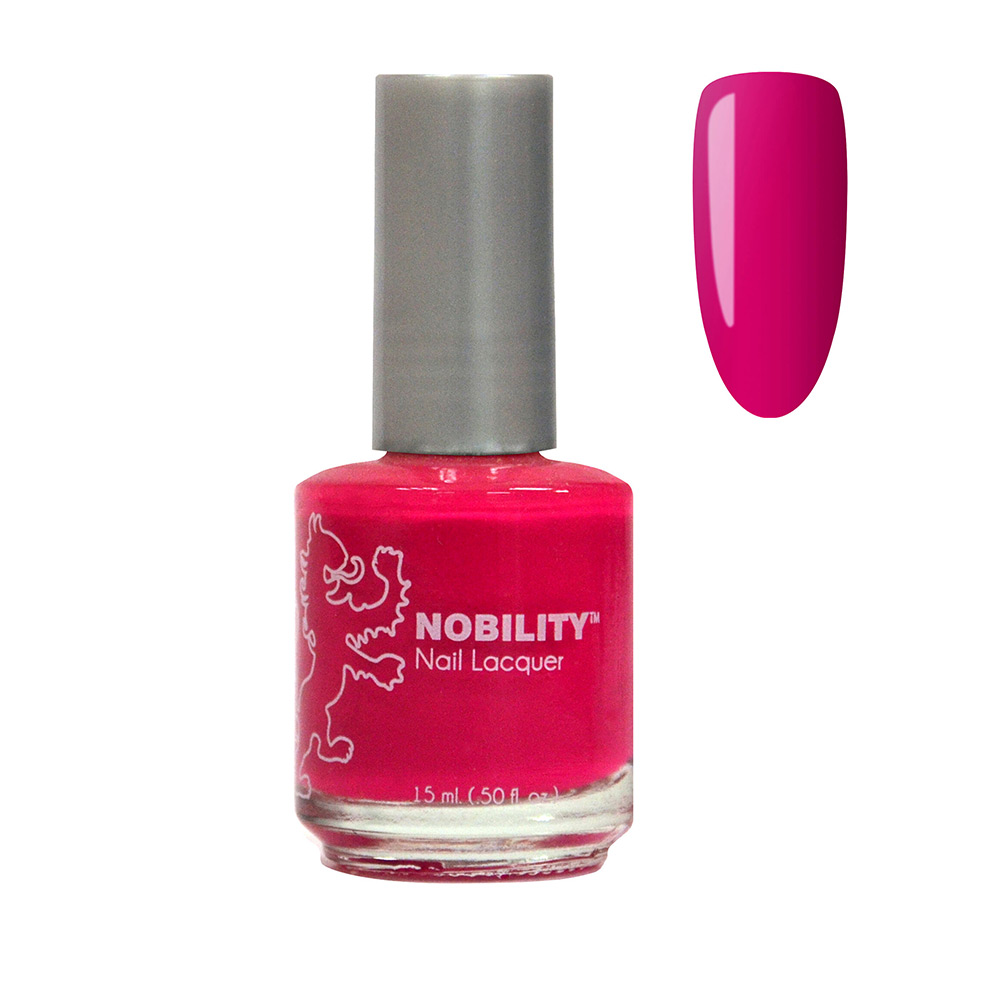 Nobility Nail Polish Shine & Last Lacquer 15ml nail paint Silk Ribbon NBNL61