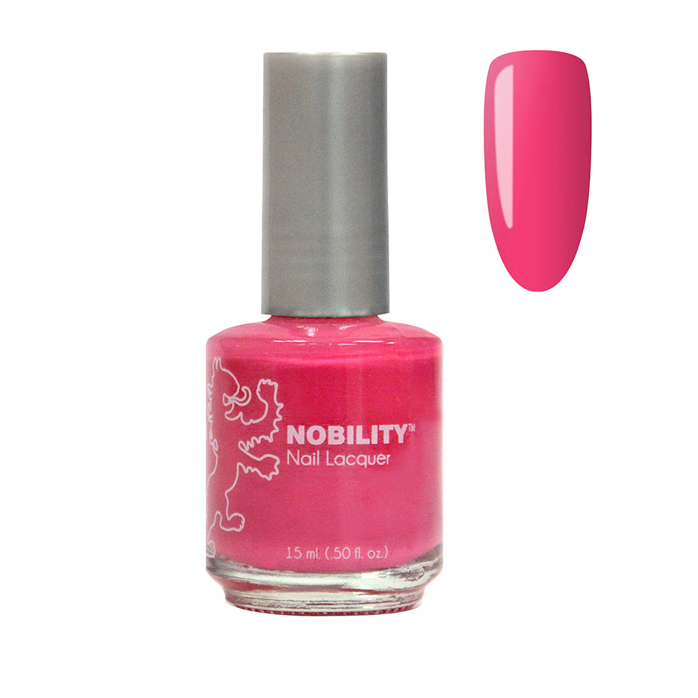 Nobility Nail Polish Shine & Last Lacquer 15ml nail paint Strawberry NBNL75
