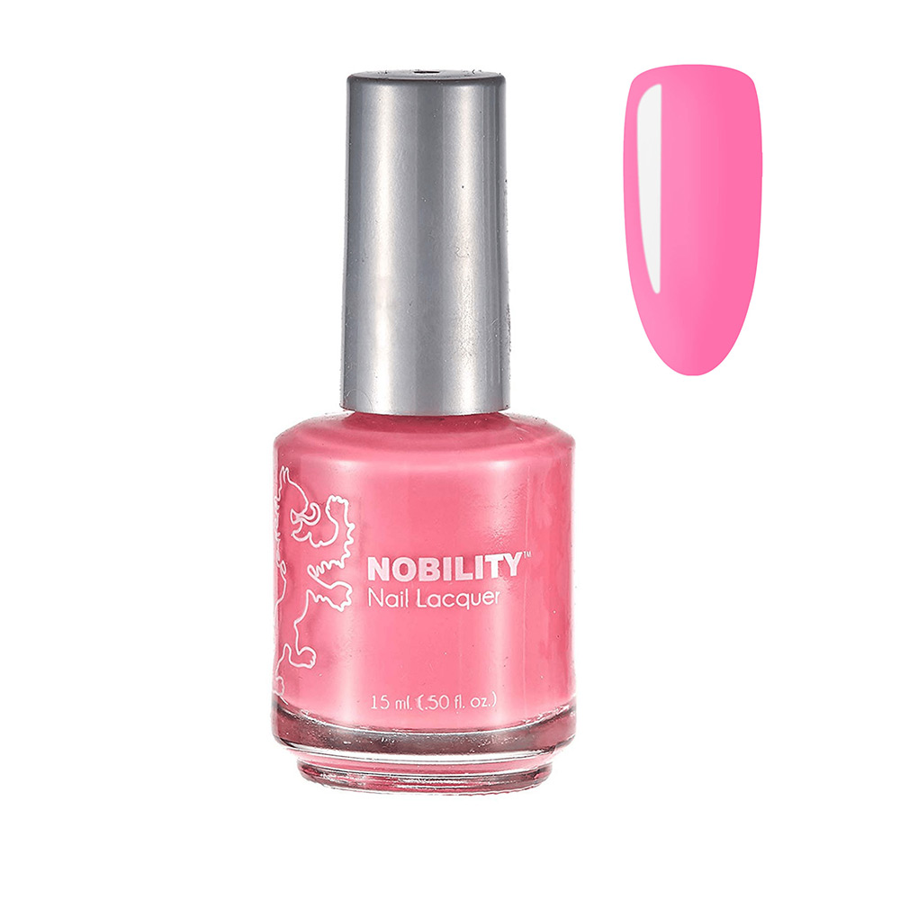 Nobility Nail Polish Shine & Last Lacquer 15ml nail paint Cotton Candy NBNL80