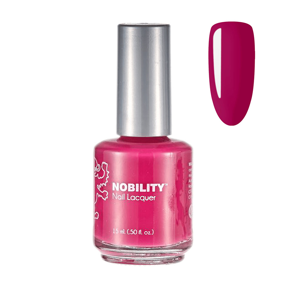 Nobility Nail Lacquer Polish Berry Nice Color Berry cream 15ml NBNL95