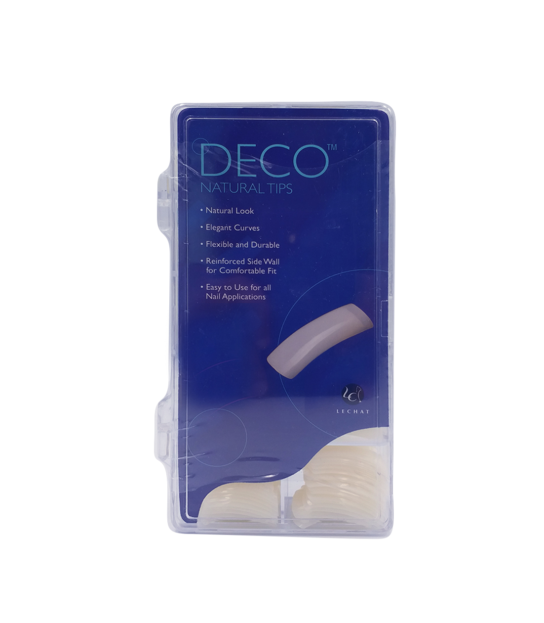Lechat Deco Nail Art Tips (Natural)