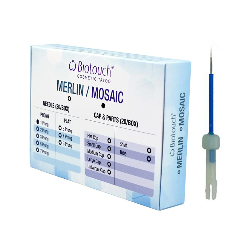 2 Prong Round Needle, 20/box MNR2