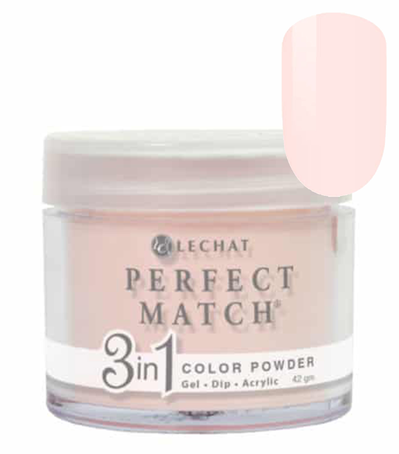 Nail Dipping Powder Pink Ribbo 42g, Dip Acrylic Powder Nail Art Manicure System PMDP008