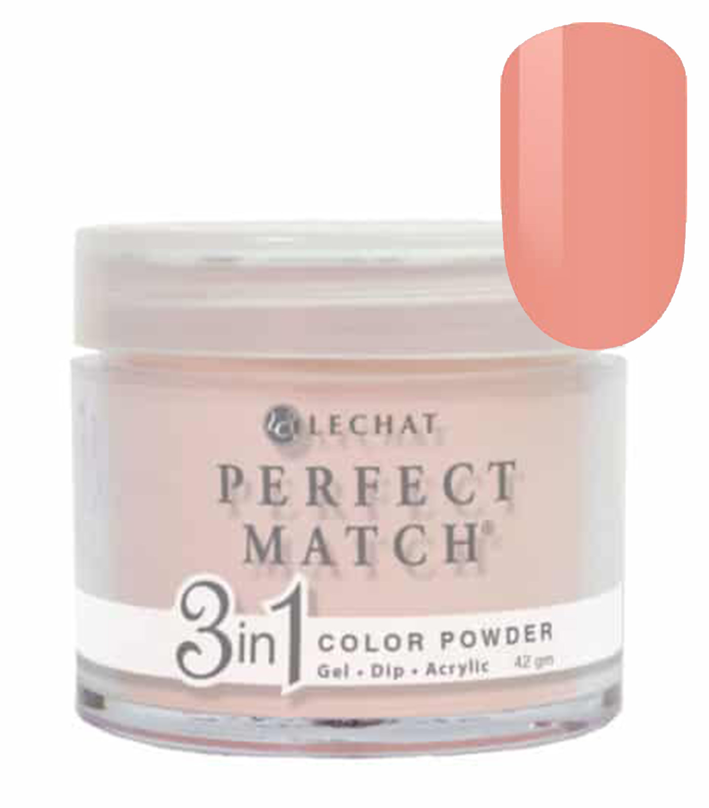 Nail Dipping Powder Paloma 42g, Dip Acrylic Powder Nail Art Manicure System by Perfect Match PMDP015