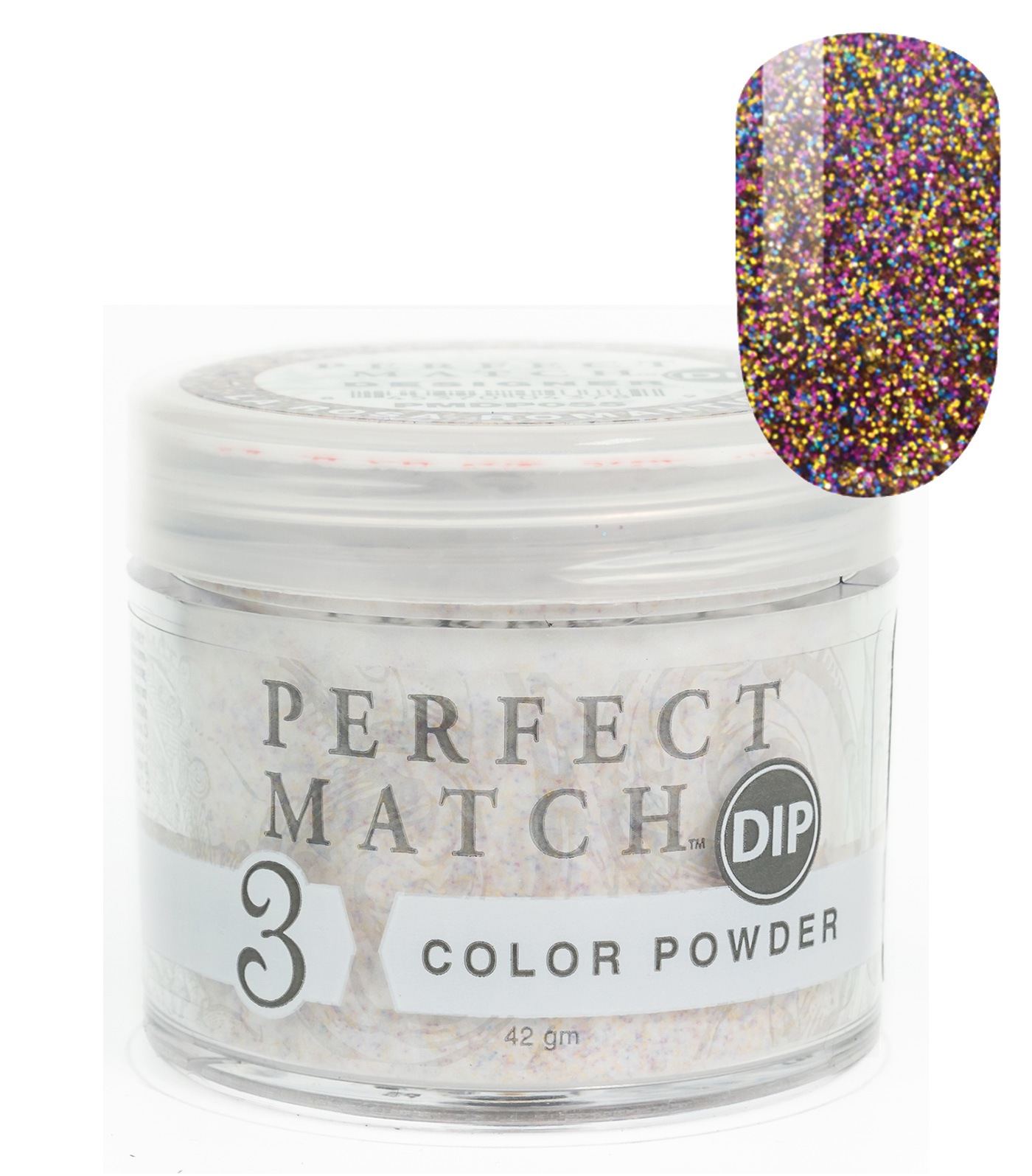 Nail Dipping Powder La Rosa Romantica 42g, Dip Acrylic Powder Nail Art Manicure System PMDP055