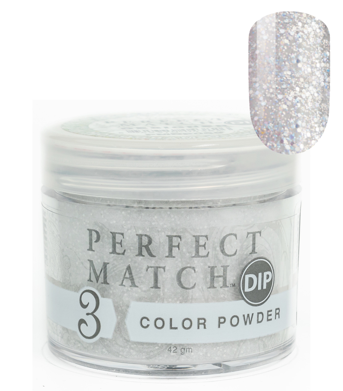 Nail Dipping Powder Hologram Diamond 42g, Dip Acrylic Powder Nail Art Manicure System PMDP059