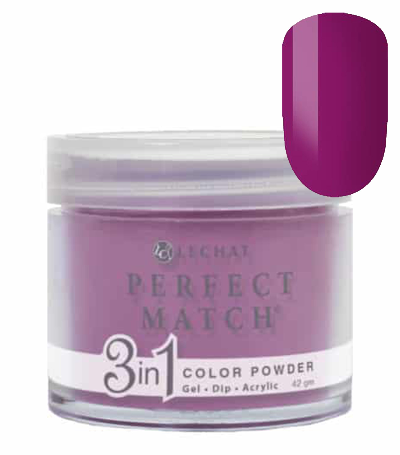 Nail Dipping Powder Wild Berry 42g, Dip Acrylic Powder Nail Art Manicure System PMDP131