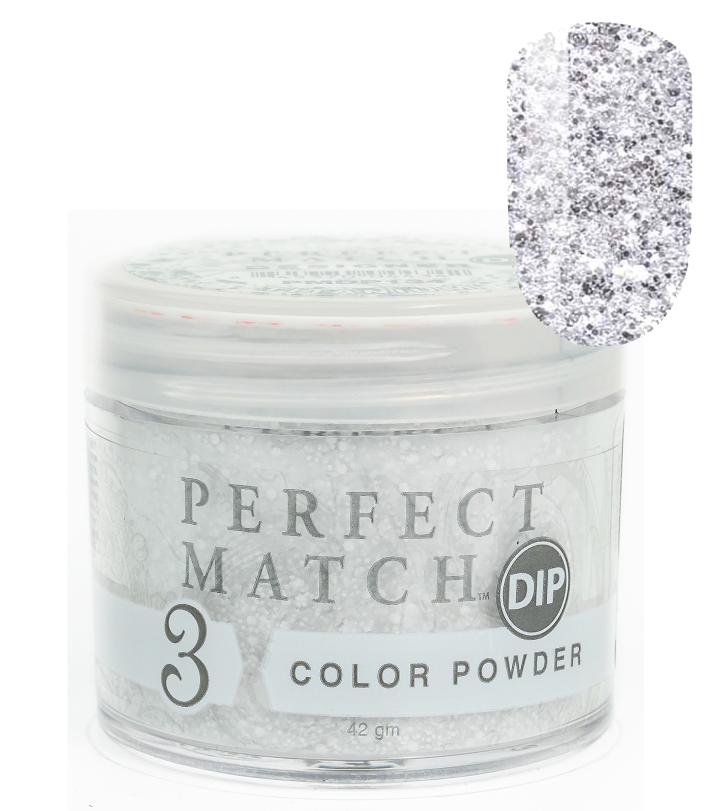 Nail Dipping Powder Titanium 42g, Dip Acrylic Powder Nail Art Manicure System PMDP134