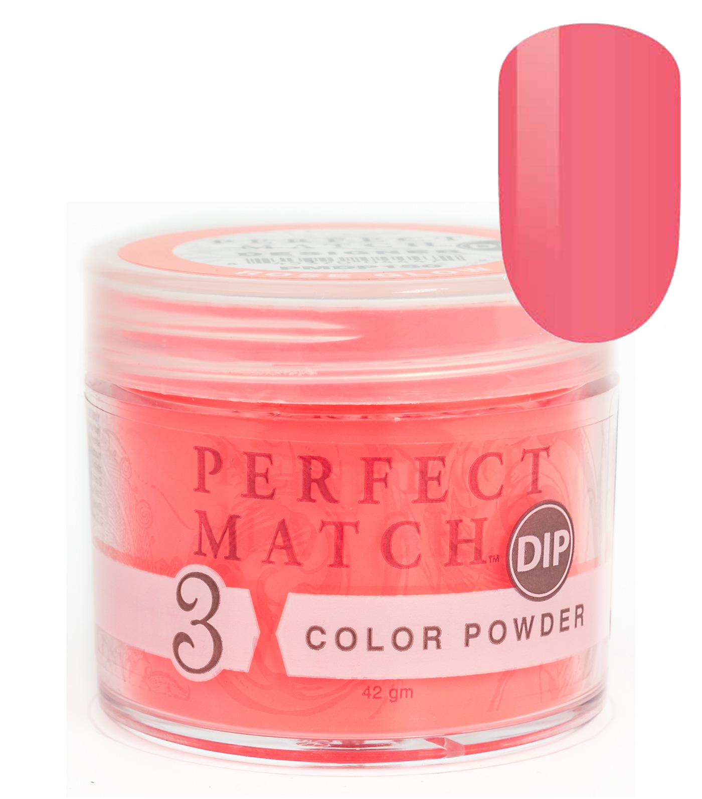 Nail Dipping Powder Rose Glow 42g, Dip Acrylic Powder Nail Art Manicure System PMDP150