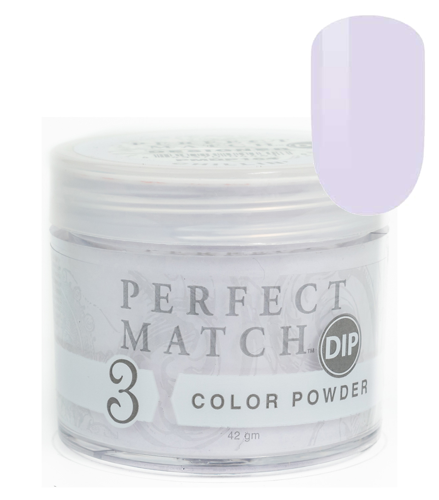 Nail Dipping Powder Chillin 42g, Dip Acrylic Powder Nail Art Manicure System by Perfect Match PMDP164