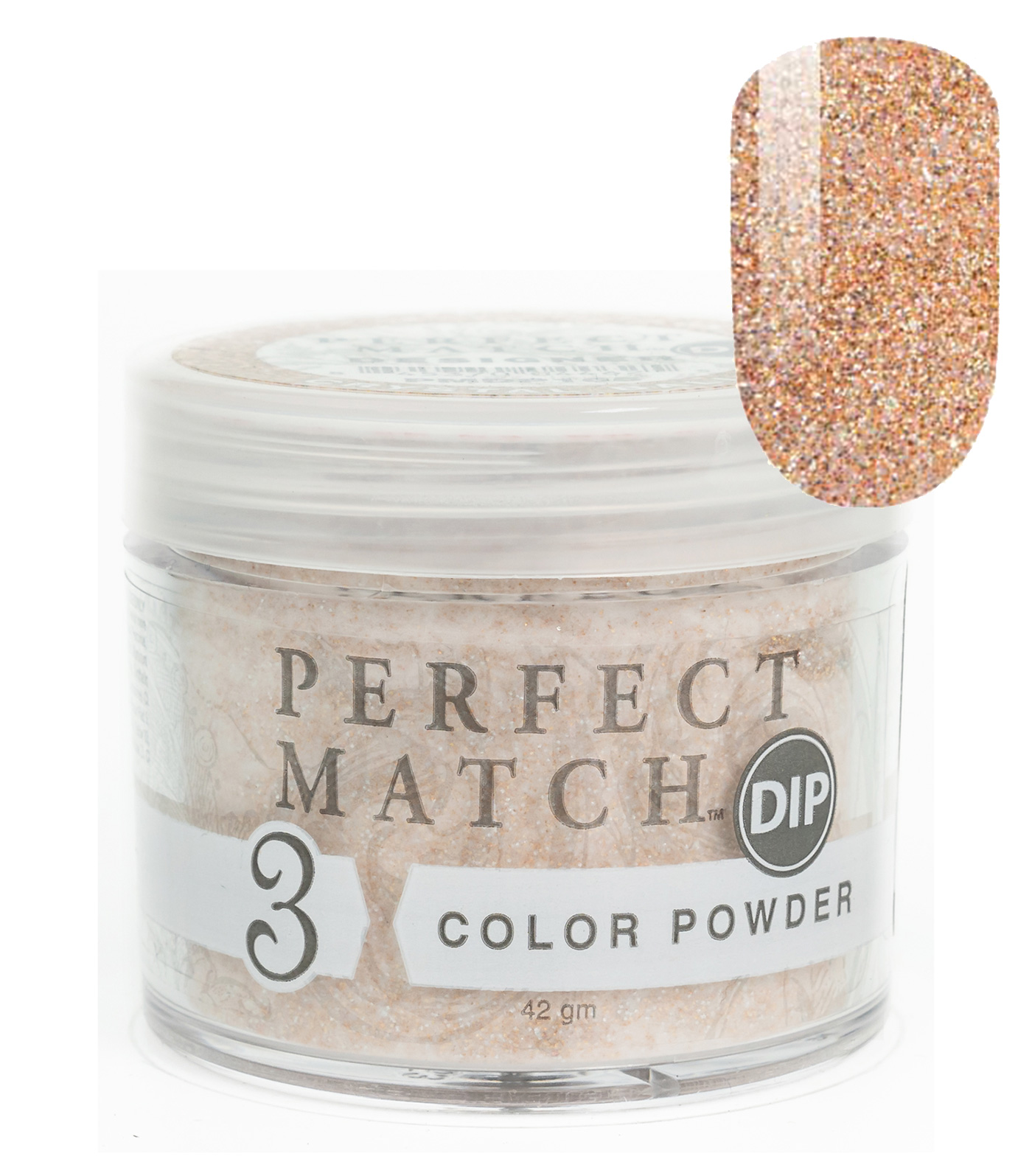 Nail Dipping Powder Crystal Ball 42g, Dip Acrylic Powder Nail Art Manicure System by Perfect Match PMDP165