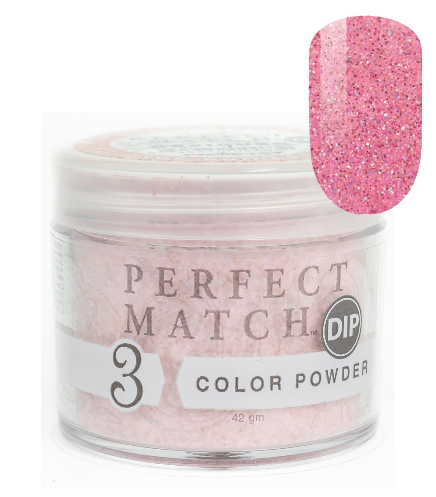 Nail Dipping Powder Ice Princess 42g, Dip Acrylic Powder Nail Art Manicure System by Perfect Match PMDP167