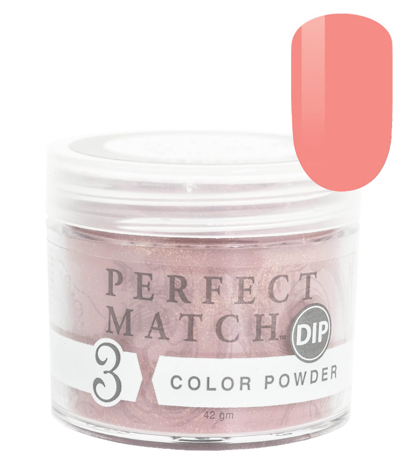 Nail Dipping Powder Blushing Bloom 42g, Dip Acrylic Powder Nail Art Manicure System by Perfect Match PMDP161
