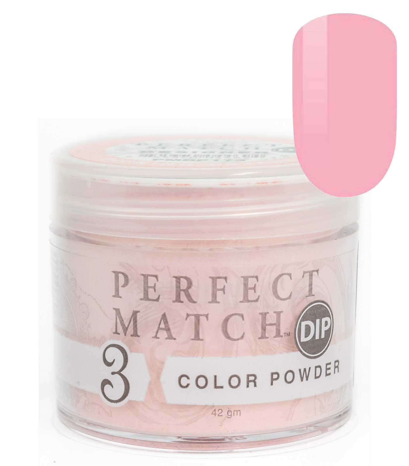 Nail Dipping Powder Peach Picking Petals 42g, Dip Acrylic Powder Nail Art Manicure System by Perfect Match PMDP173