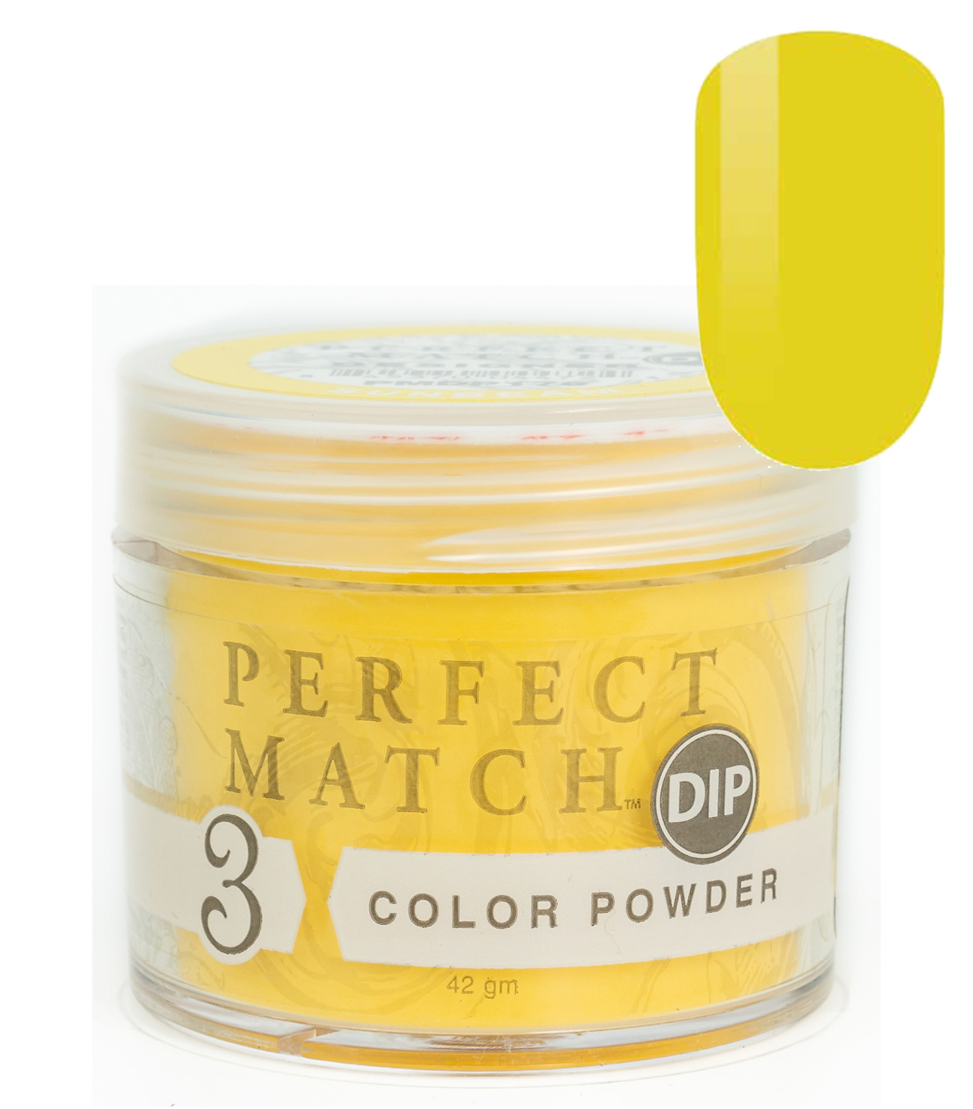 Nail Dipping Powder Sunbeam 42g, Dip Acrylic Powder Nail Art Manicure System by Perfect Match PMDP176