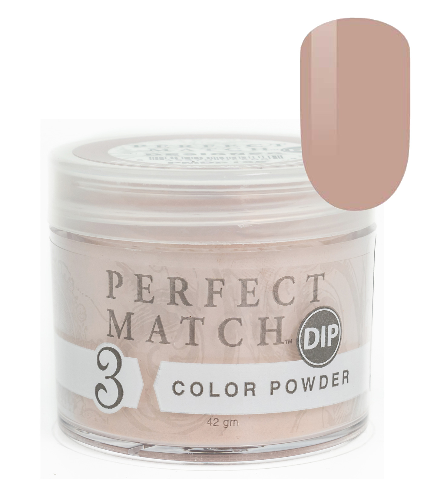 Nail Dipping Powder Willow Whisper 42g, Dip Acrylic Powder Nail Art Manicure System by Perfect Match PMDP195