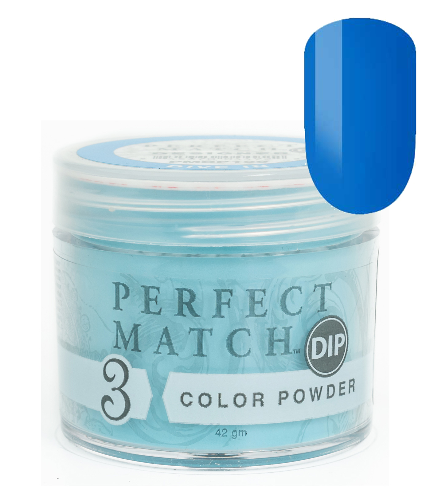 Nail Dipping Powder Dive In 42g, Dip Acrylic Powder Nail Art Manicure System by Perfect Match PMDP199