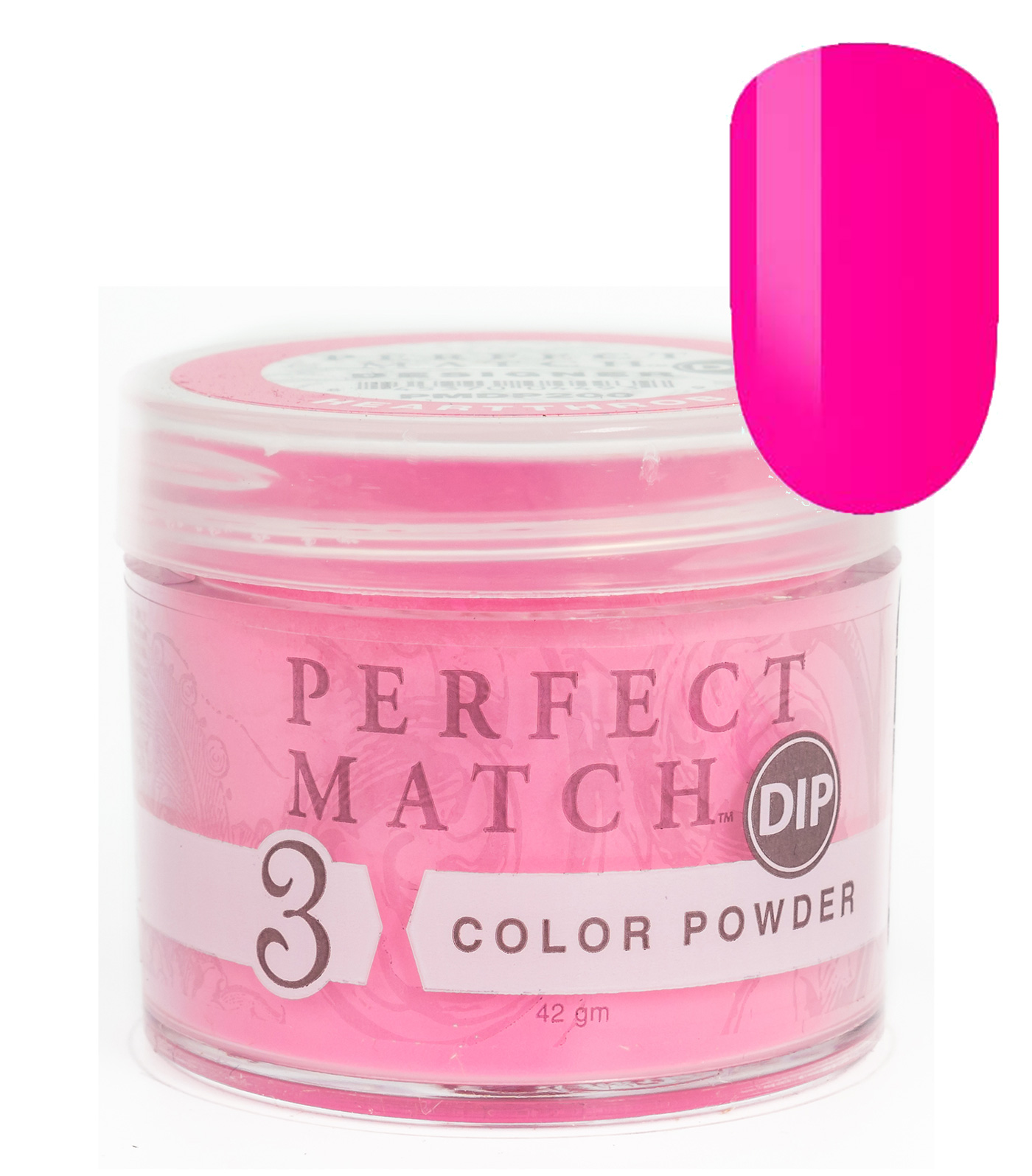 Nail Dipping Powder HeartThrob 42g, Dip Acrylic Powder Nail Art Manicure System by Perfect Match PMDP200