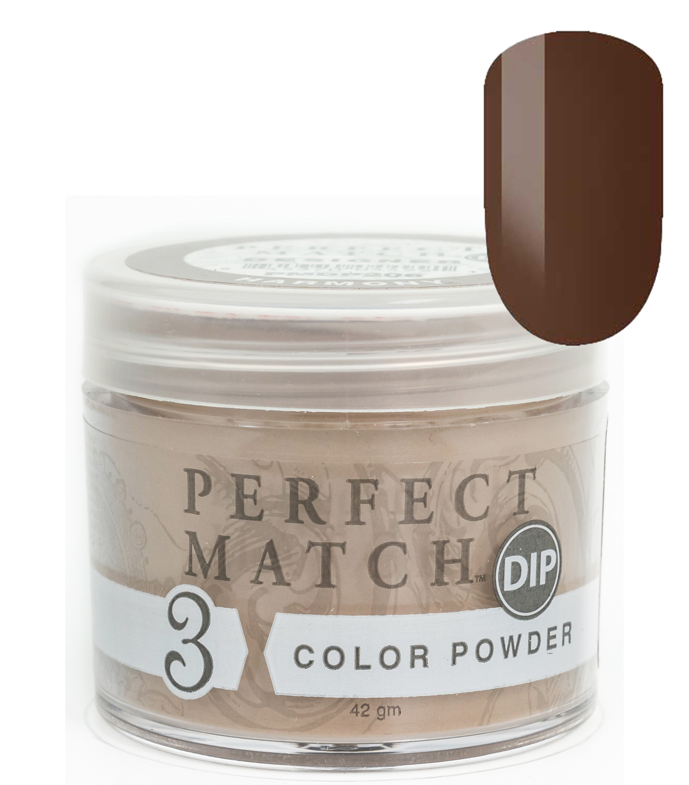 Nail Dipping Powder Harmony 42g, Dip Acrylic Powder Nail Art Manicure System by Perfect Match PMDP206
