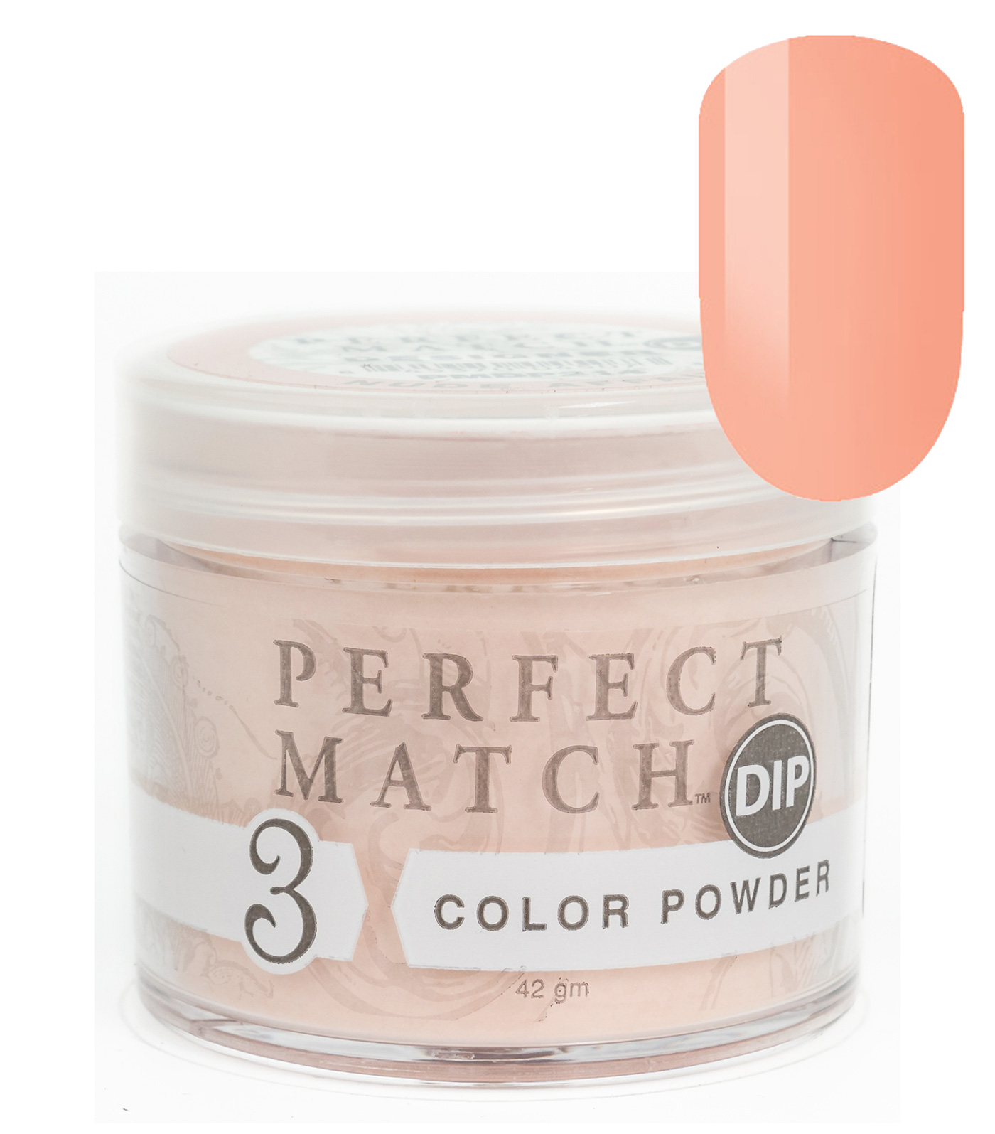 Nail Dipping Powder Nude Affair 42g, Dip Acrylic Powder Nail Art Manicure System by Perfect Match PMDP214
