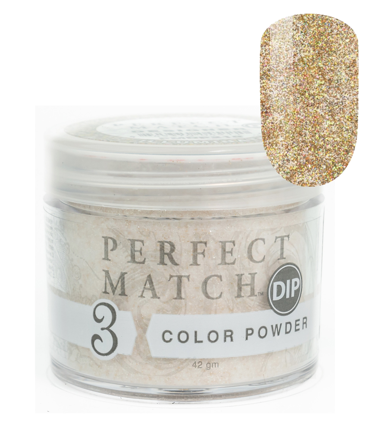 Nail Dipping Powder Illuminate 42g, Dip Acrylic Powder Nail Art Manicure System by Perfect Match PMDP218