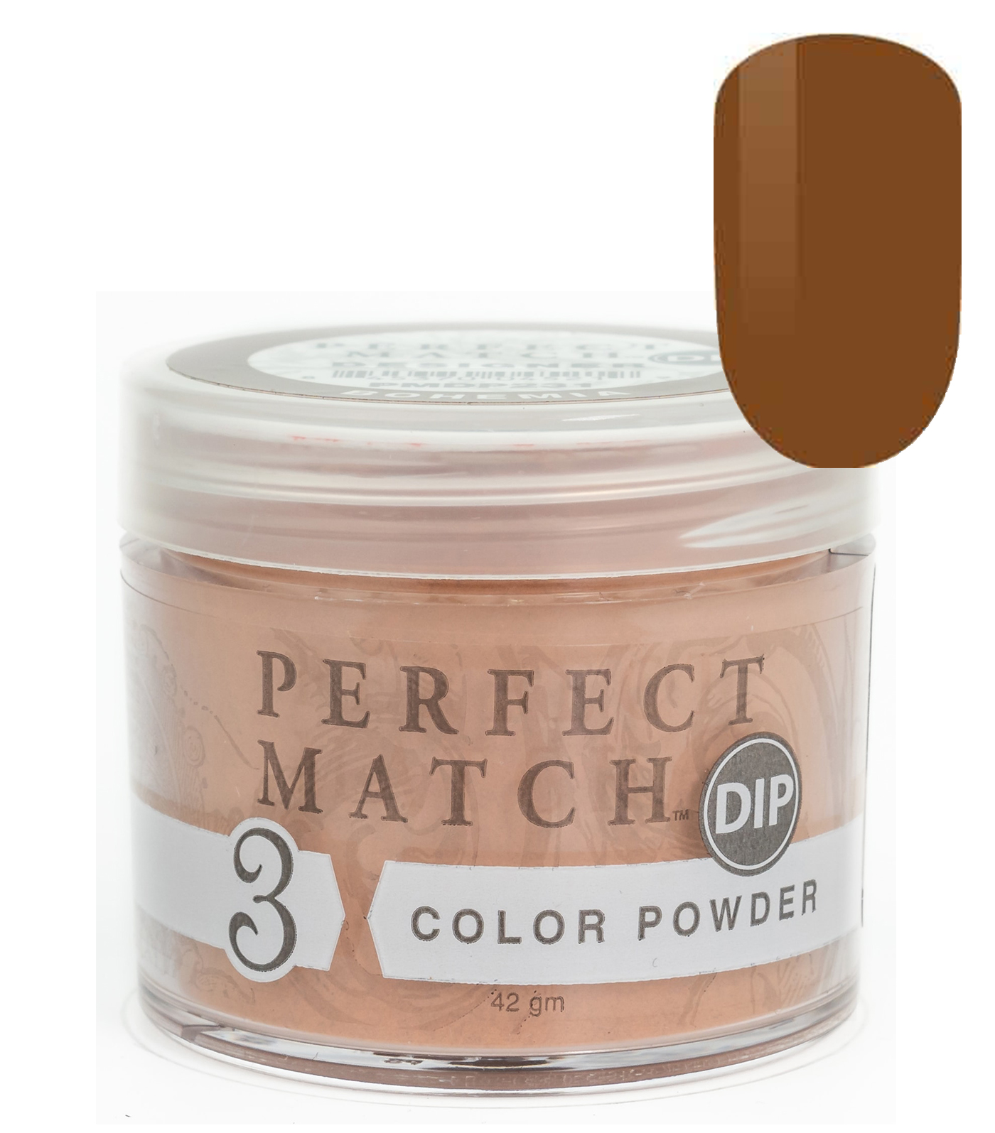 Nail Dipping Powder Bohemia 42g, Dip Acrylic Powder Nail Art Manicure System by Perfect Match PMDP231