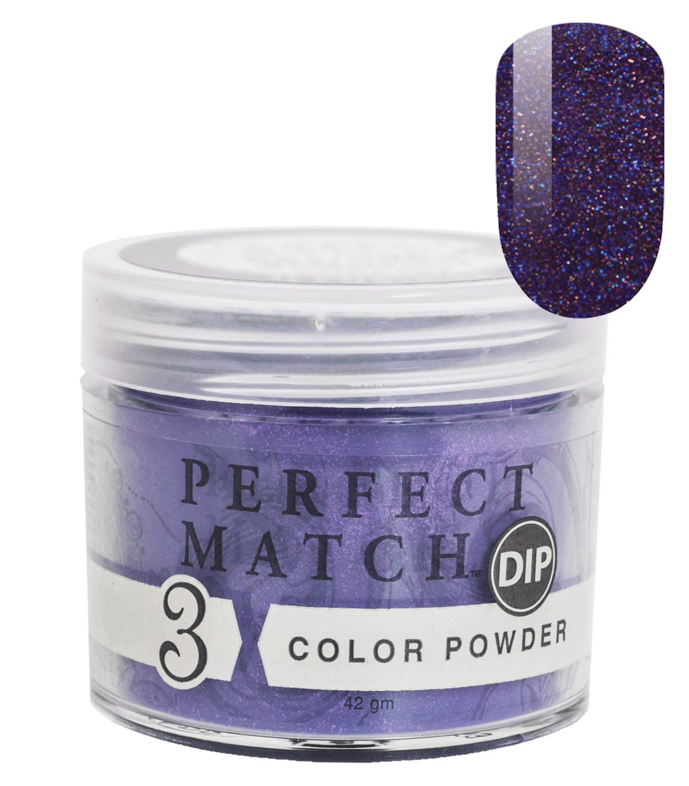 Nail Dipping Powder Center Stage 42g, Dip Acrylic Powder Nail Art Manicure System by Perfect Match PMDP161
