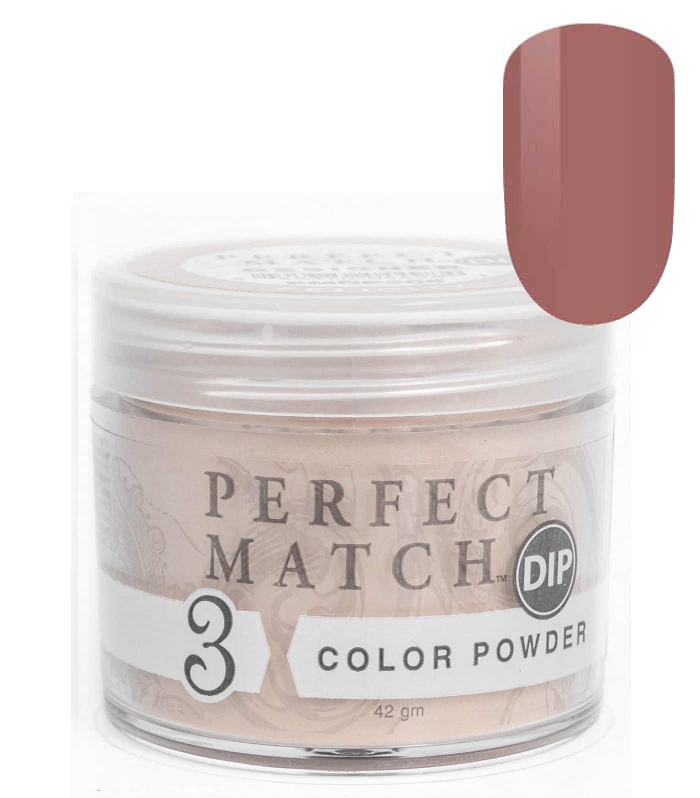 Nail Dipping Powder Mockingbird 42g, Dip Acrylic Powder Nail Art Manicure System by Perfect Match PMDP027