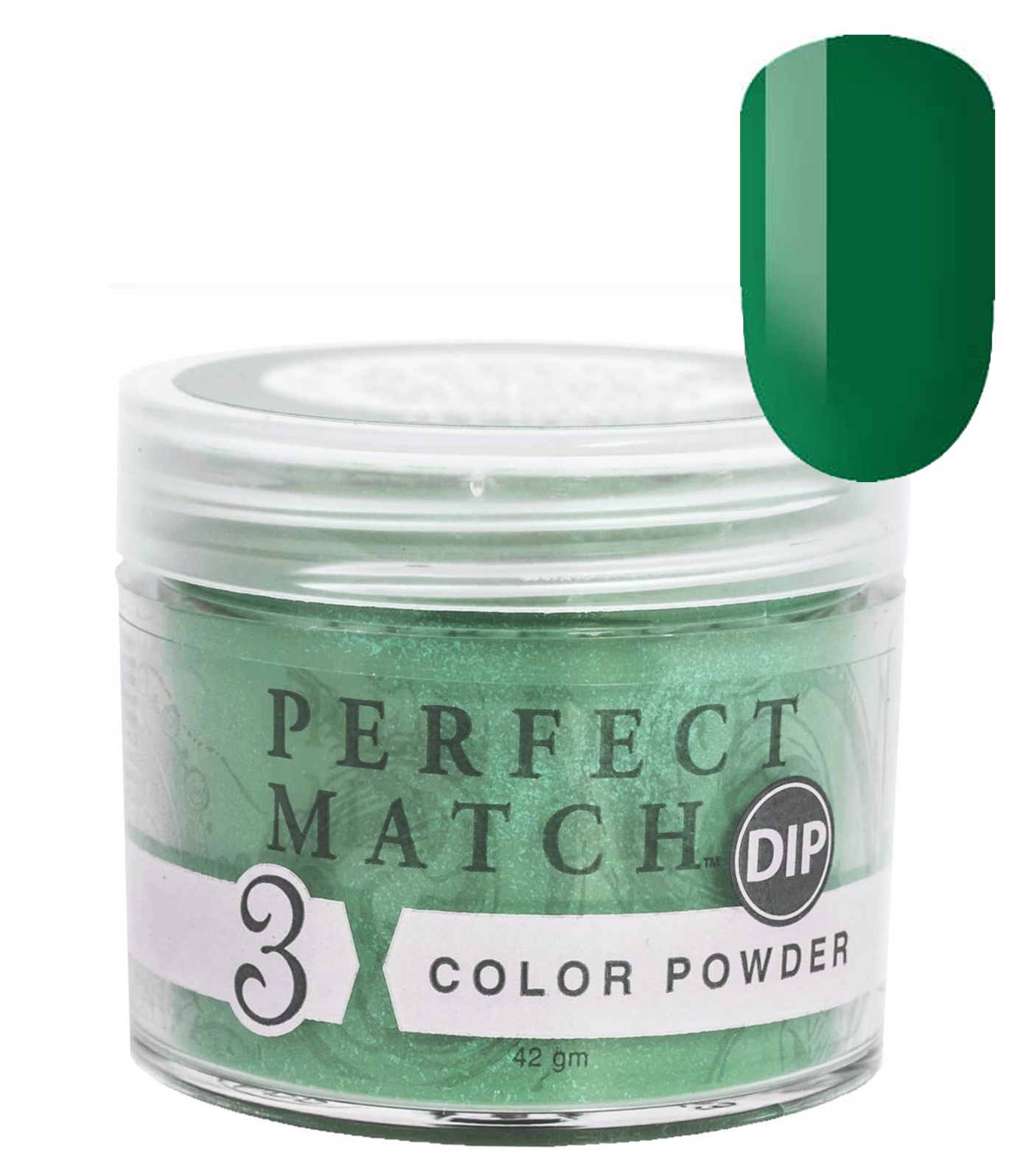Nail Dipping Powder Lily-Pad 42g, Dip Acrylic Powder Nail Art Manicure System by Perfect Match PMDP099