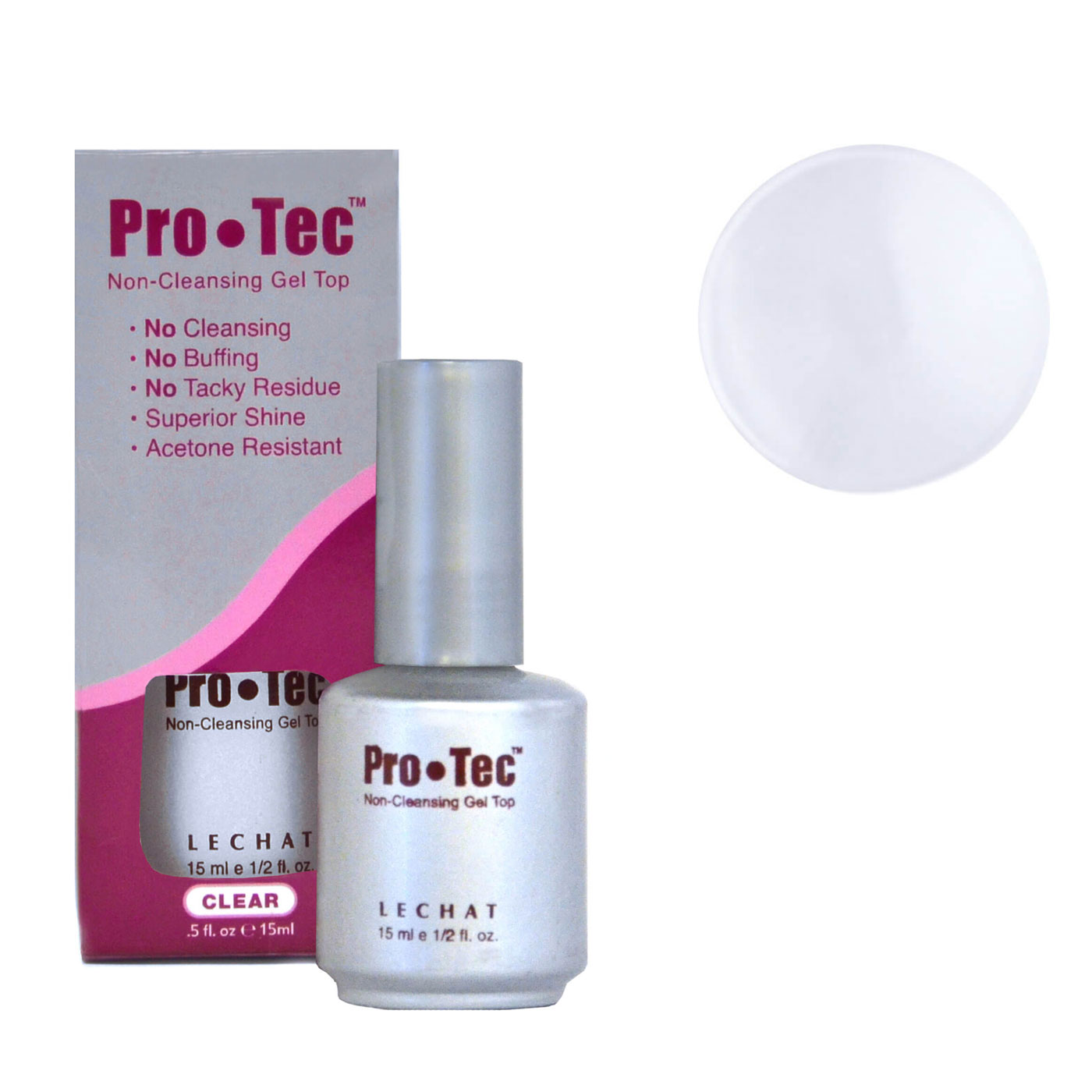 Non-Cleansing Gel Top - Clear - Pro•Tec PTGCC