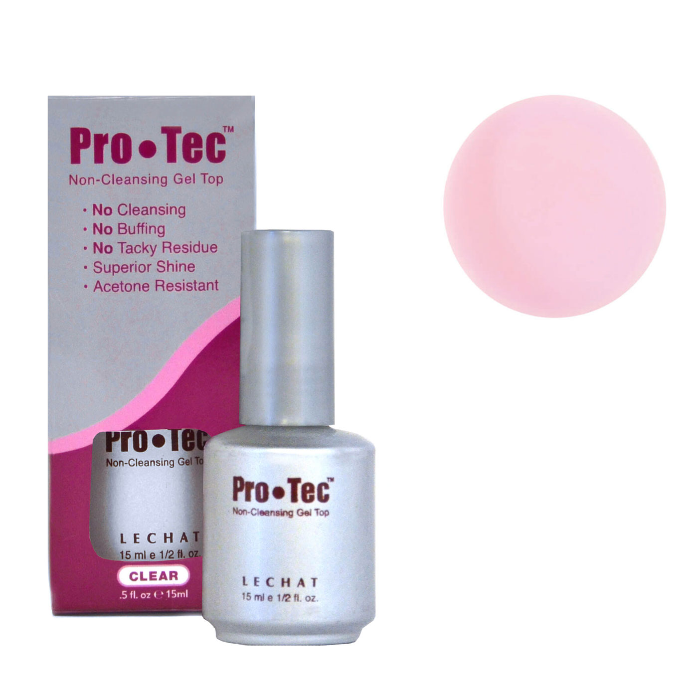 Non-Cleansing Gel Top - French Pink - Pro•Tec PTGFP