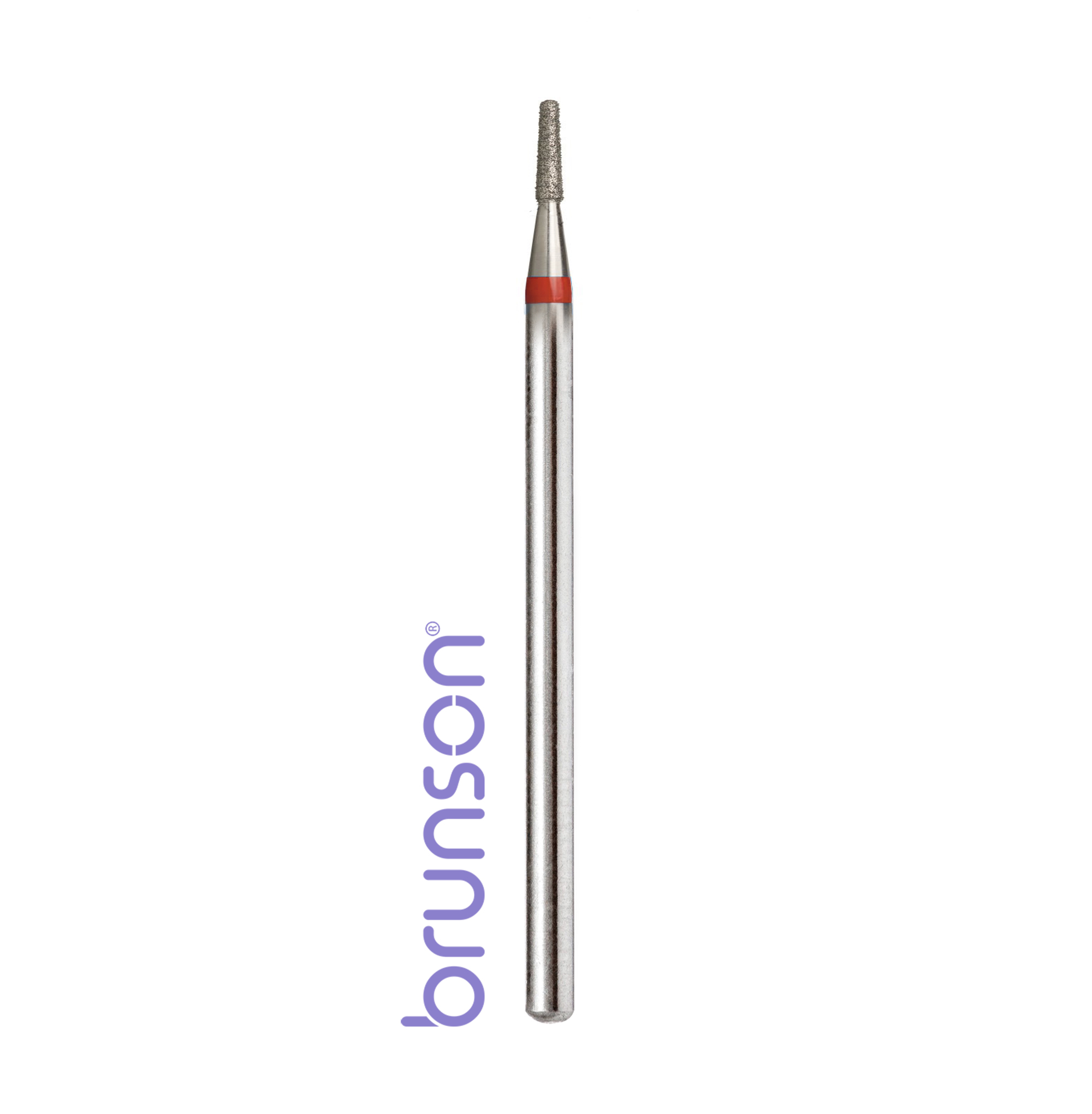 Diamond Nail Drill Bits 1mm Medium Nail Drill File Bits for Acrylic Gel Nails Cuticle Manicure Pedicure RDR24