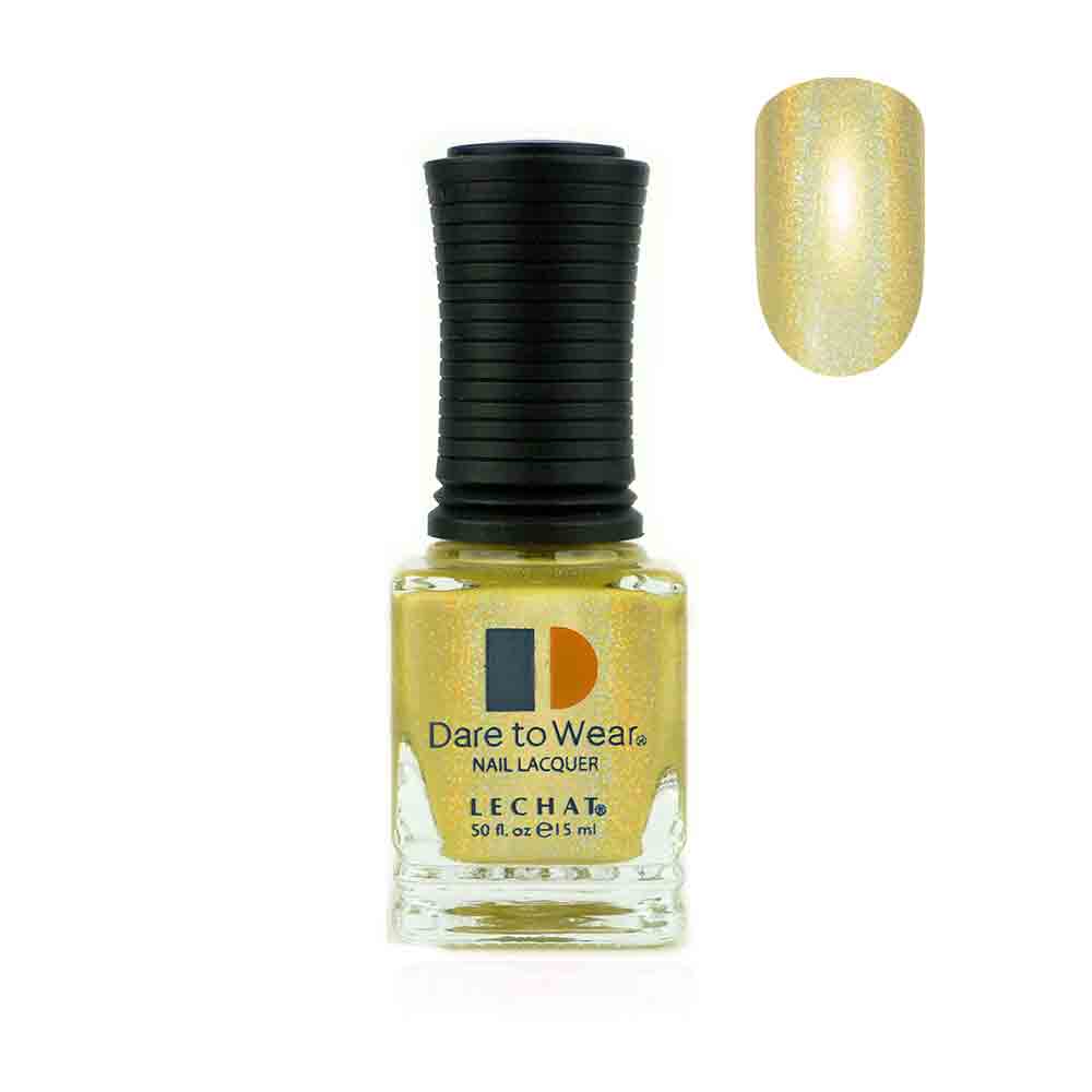 Nail Polish Color Yellow holographic glitter by LeChat Spectra Shooting Star 15ml SDW15