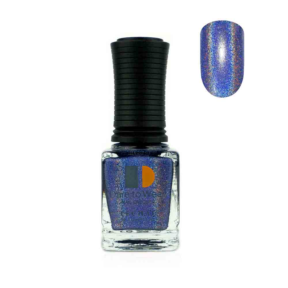 Nail Polish Color Ultramarine blue holographic glitter by LeChat Spectra Gravity 15ml SDW18