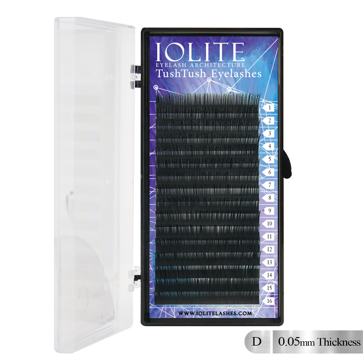 Iolite lash extensions