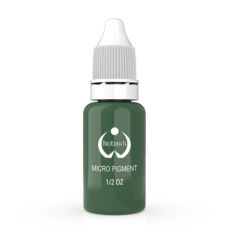 Green Micropigment 1/2 oz Permanent Makeup Cosmetic Tattoo pigment Ink Eyebrow Eyeliner microblading pigment BGN
