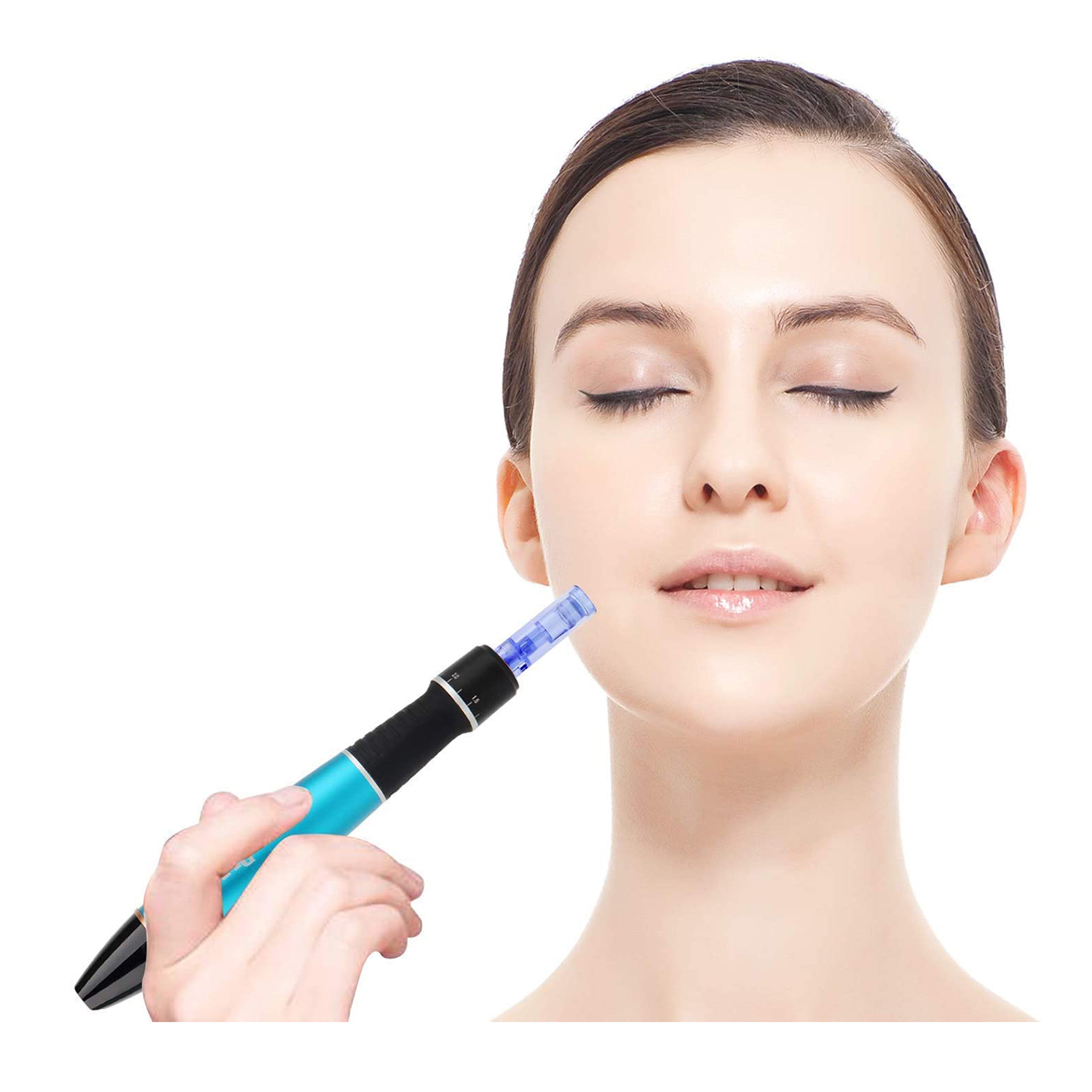 Dr. Pen Ultima A1 Professional Wireless Electric Skin Care Kit Tools 2 Pieces 12 Pin Needles Cartridges