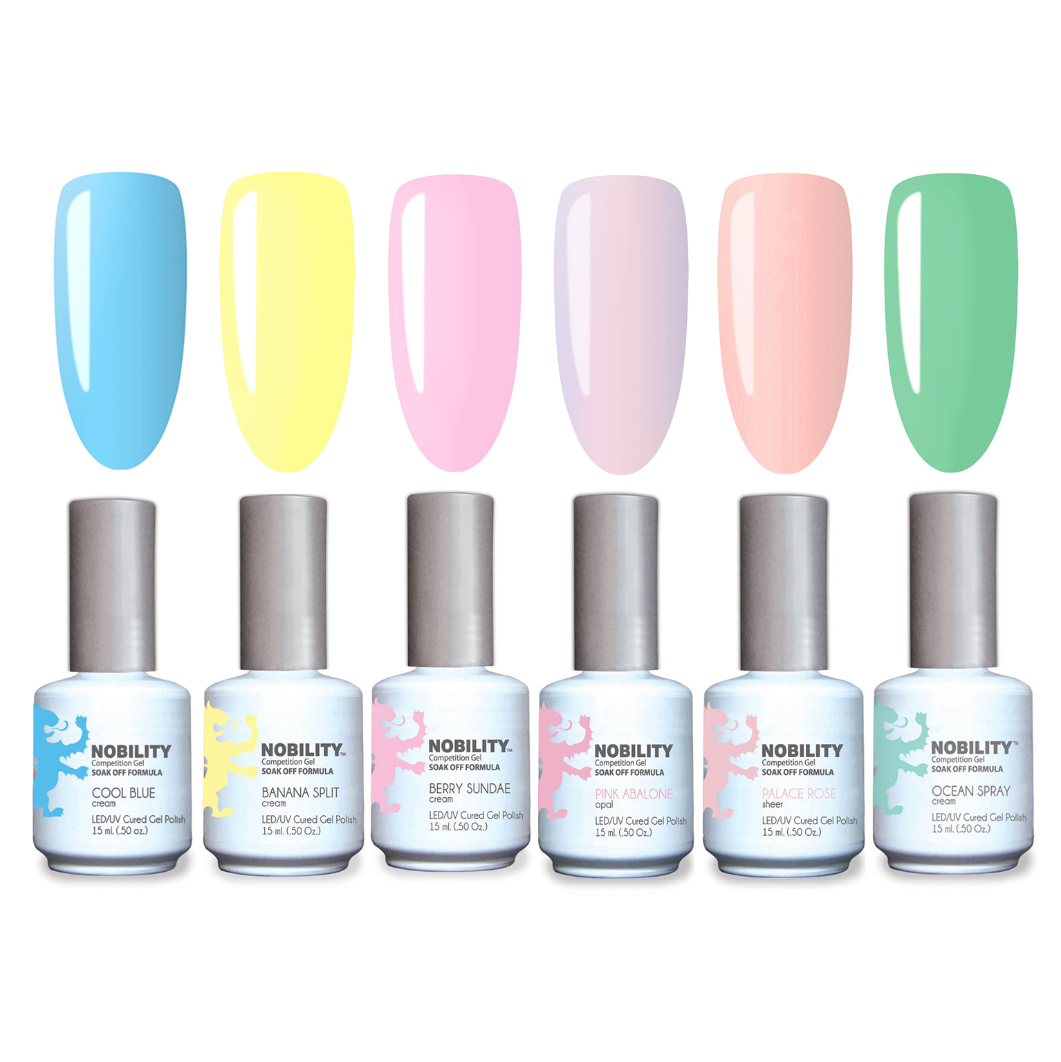 Gel Nail Polish Kit Soak Off UV LED Nail Gel Polishes INS601