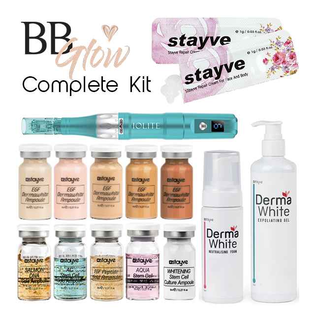 Complete Stayve BB Glow & Booster Mix Kit with machine FPBK01