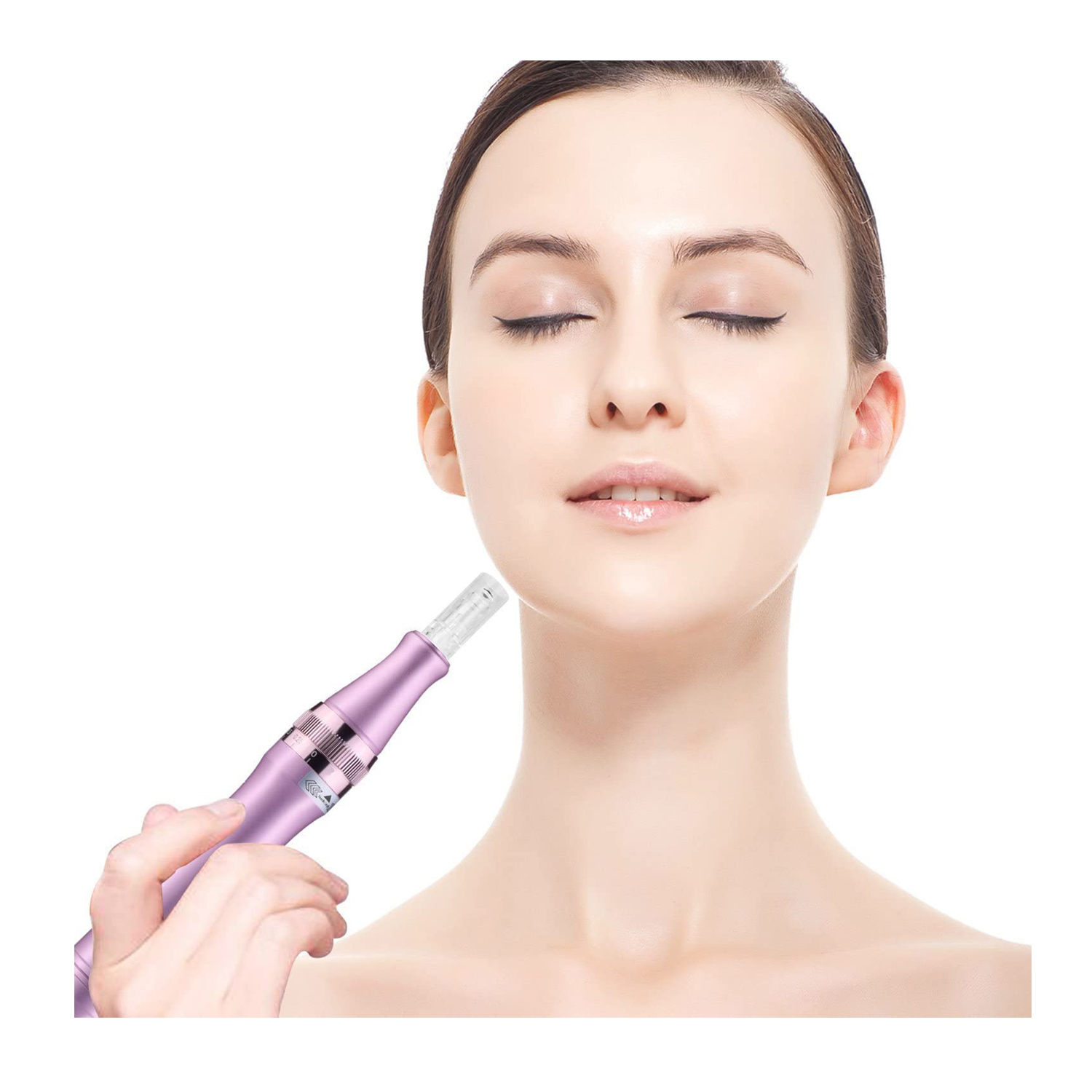 Dr. Pen Ultima M7 Professional Microneedling Pen, Wireless Electric Skin Repair Tool Kit Needles Cartridges(2pcs)