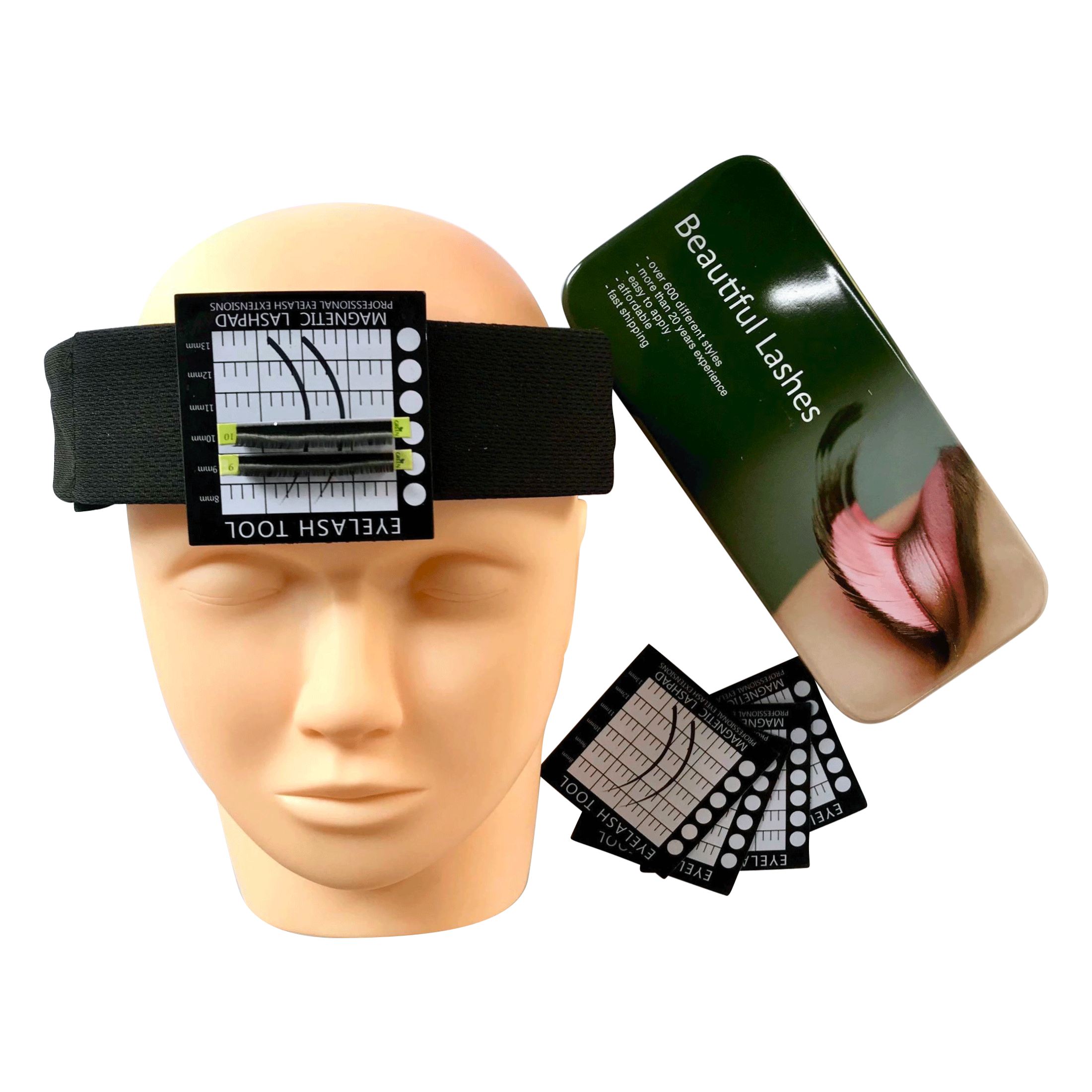 Soft Magnetic Headband Lash Holder Pad Tool For Eyelashes Extension MLP