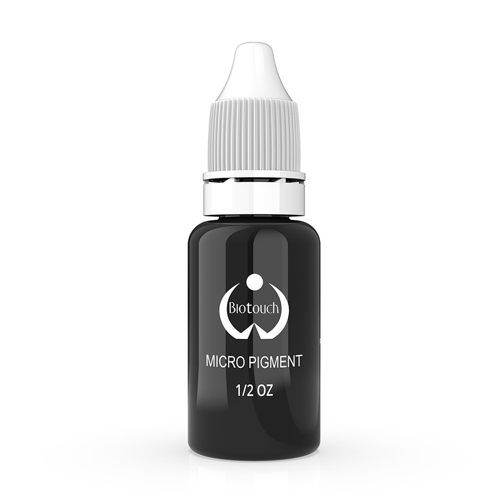 Midnight Black Micropigment 1/2 oz Permanent Makeup Cosmetic Tattoo pigment Ink Eyebrow Eyeliner microblading pigment BMB