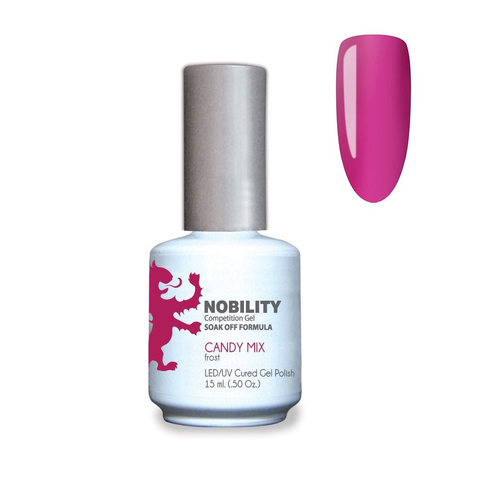 Nobility Soak Off Gel UV/LED Gel nail Polish 15ml Candy Mix NBGP04