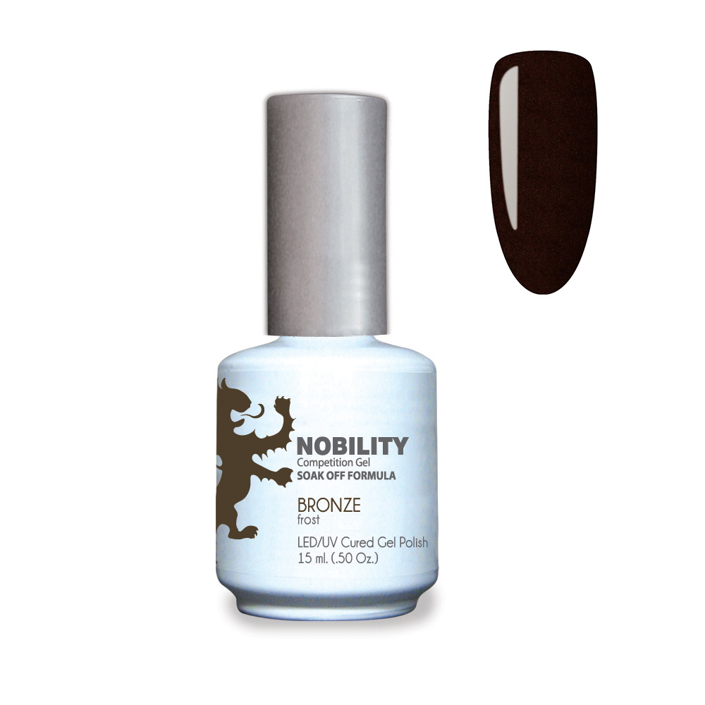 Nobility Soak Off Gel UV/LED Gel nail Polish 15ml Bronze NBGP07