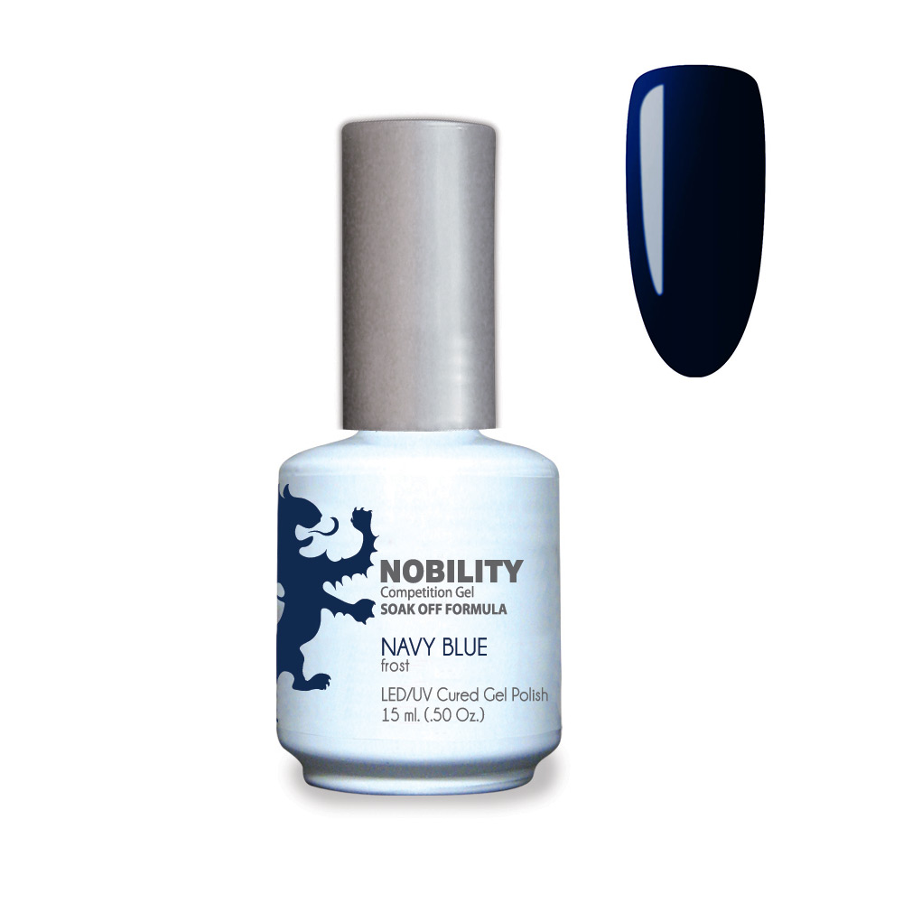 Nobility Soak Off Gel UV/LED Gel nail Polish 15ml Navy Blue NBGP20