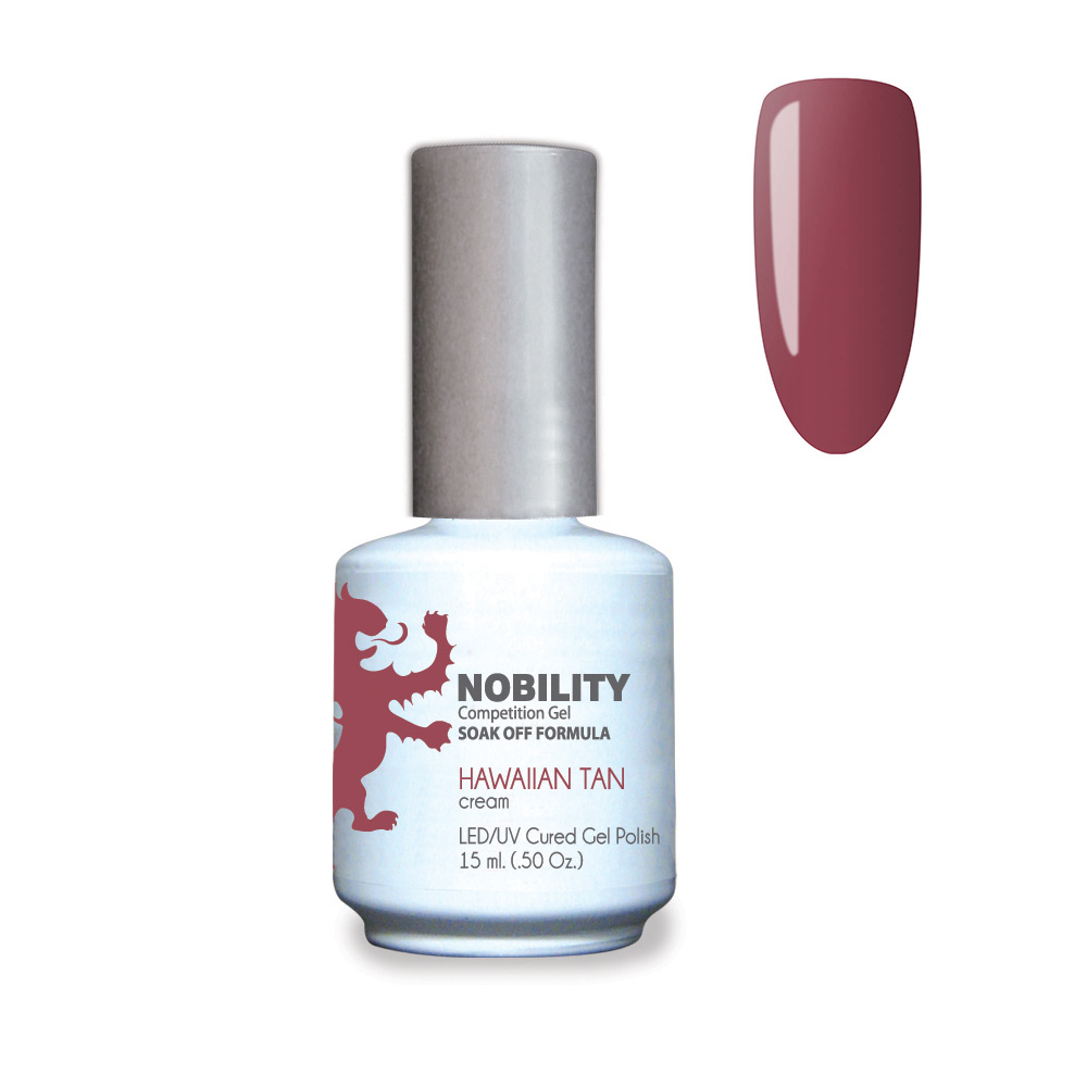 Nobility Soak Off Gel UV/LED Gel nail Polish 15ml Hawaiian Tan NBGP22
