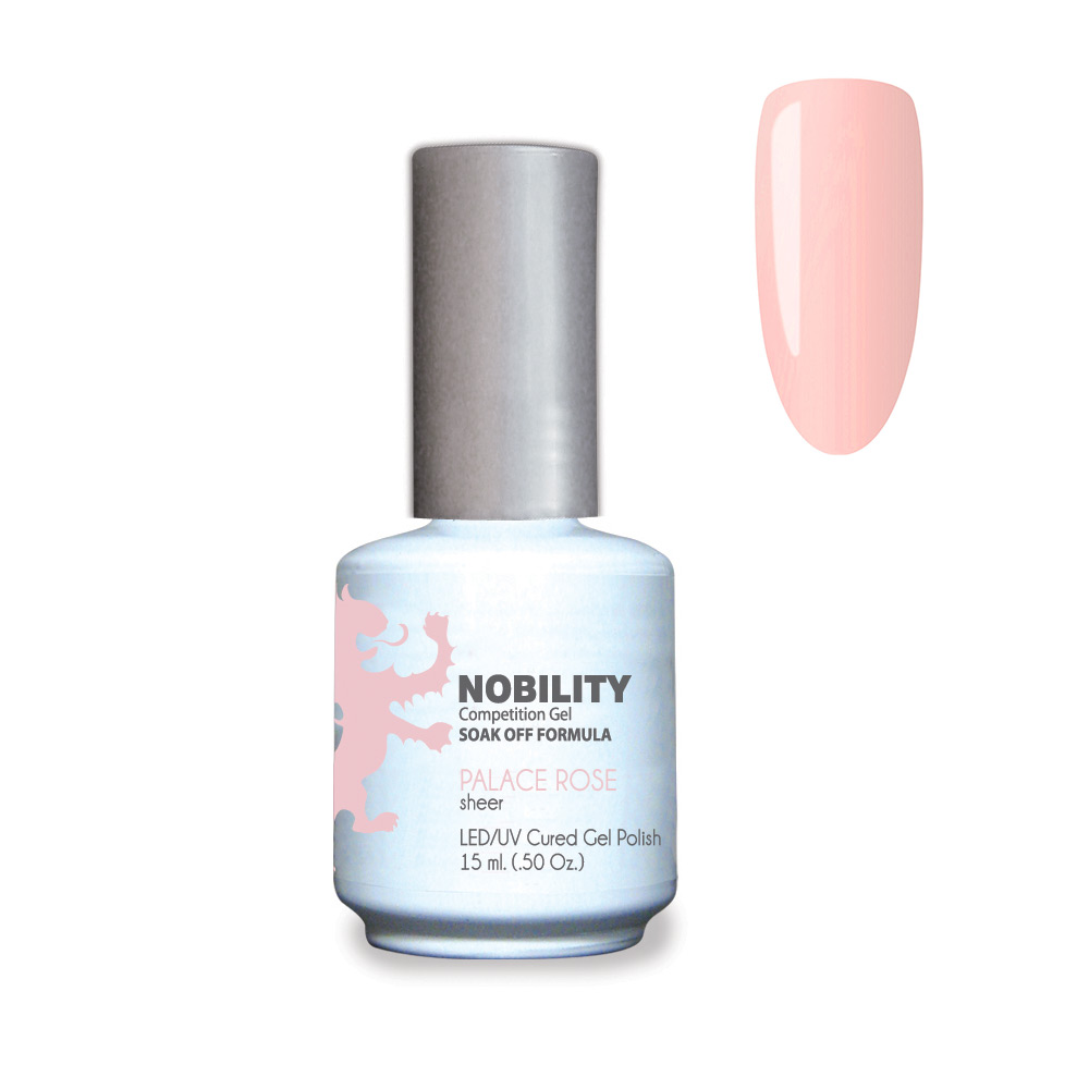 Nobility Soak Off Gel UV/LED Gel nail Polish 15ml Palace Rose NBGP28