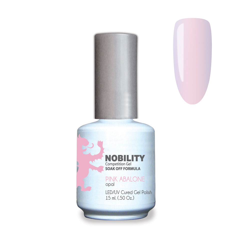 Nobility Soak Off Gel UV/LED Gel nail Polish 15ml Pink Abalone NBGP30